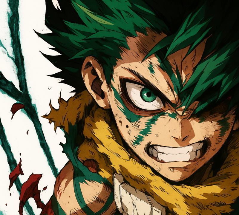 僕のヒーローアカデミアの主人公が戦いに臨む姿