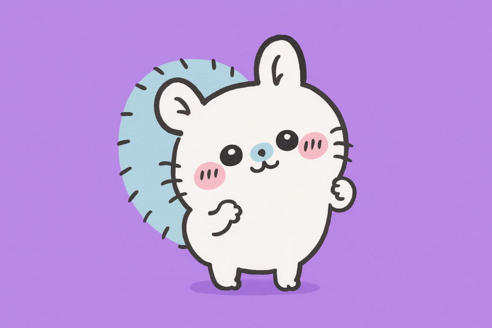 ゆるくてかわいい雰囲気ちいかわ風