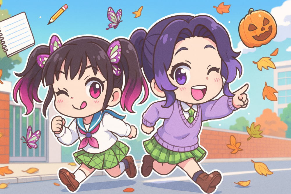 キメツ学園(放課後なので家に帰る)