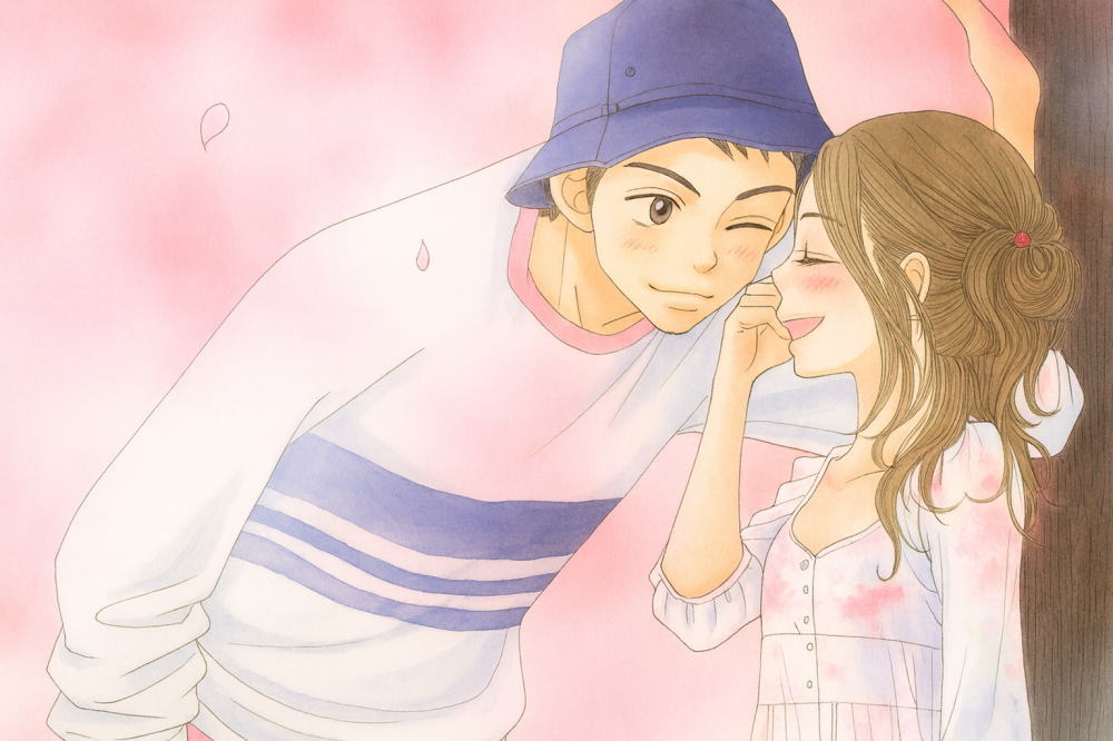 漫画 砂時計メインキャストイメージ１