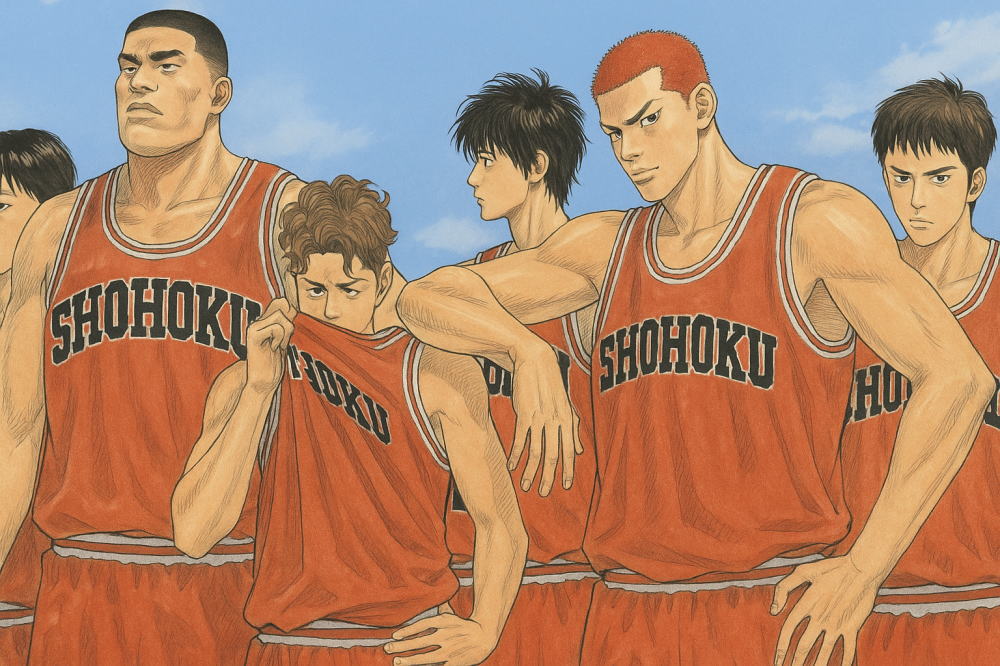 スラムダンクのメインキャストイメージ１